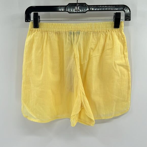 Aqua Swim Women's Pull on Cover up Shorts - Yellow - XS - New with tags - Picture 5 of 5